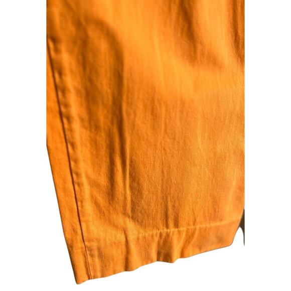 Pennington & Bailes Orange Stadium Pants Khakis Flat Front Men's 36 x 28 - Picture 5 of 9